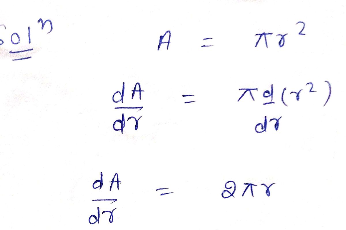 Calculus homework question answer, step 1, image 1